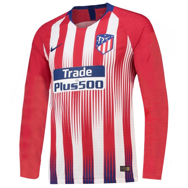 Camiseta Atletico Madrid Primera equipo ML 2018-19 Rojo
